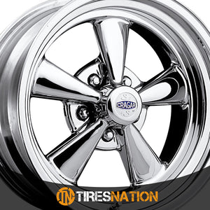 Cragar 61C S/S 15X8 5X4.50 90.91 -06