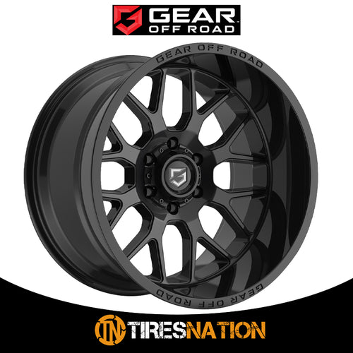 Gear Off Road 763B Raid 18X9 8X6.50 125.2 18