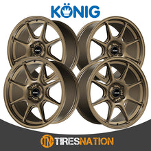 Konig 102Bz Lockout 18X8.5 5X4.50 73.10 +45