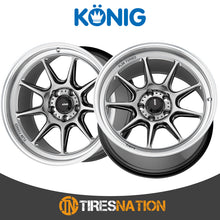 Konig 105M Countergram 17X8 5X120 72.6 +35
