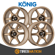 Konig 106Bz Hexaform 18X8.5 5X114.3 73.1 +43