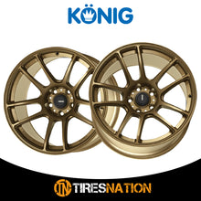Konig 108Bz Heliogram 17X8.50 4X100 73.1 45
