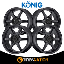 Konig 30B Backbone 17X7.5 4X100 73.00 +45