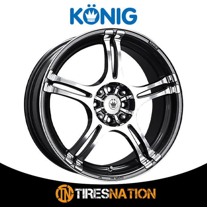 Konig 48A Incident 13X5.5 4X100/4X4.50 73.00 +38