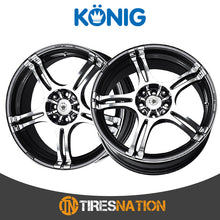 Konig 48A Incident 17X7 4X100/4X4.50 73.00 +40