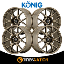 Konig 56Bz Ampliform 17X9 5X4.50 73.00 +40