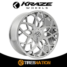Kraze Chrome 22X8.5 5-115/5-120 74.1 38