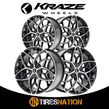 Kraze Ricochet 22X8.5 5-115/5-120 74.1 38