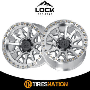 Lock Off Road Lunatic 17X9 6X139.7 106.2 4.53