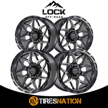 Lock Off Road Matrix 20X10 6X135/6X139.7 106.2 4.79