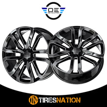 O.E. Revolution D-37 Gloss Black & Milled 26X10 6X139.7 78.1 31
