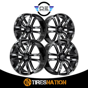 O.E. Revolution D-37 Gloss Black & Milled 26X10 6X139.7 78.1 31