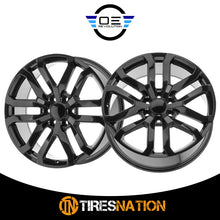O.E. Revolution D-37 Gloss Black 24X10 6X139.7 78.1 31