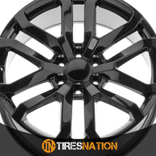 O.E. Revolution D-37 Gloss Black 24X10 6X139.7 78.1 31