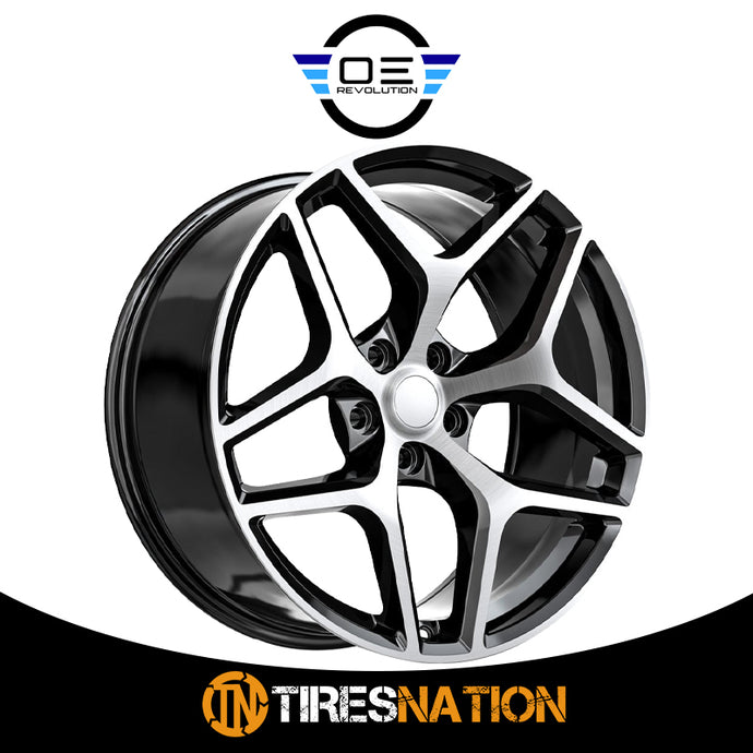 O.E. Revolution Z28 Gloss Black & Machined 20X10 5X120 67 35
