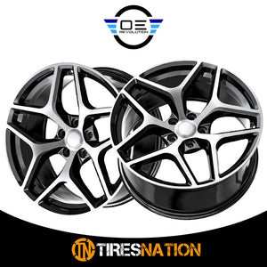 O.E. Revolution Z28 Gloss Black & Machined 20X10 5X120 67 35
