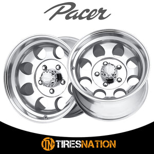 Pacer 164P Lt Mod Polished 15X8 5X5.50 107.95 -19