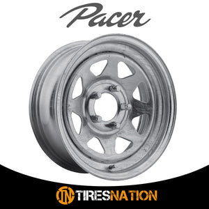 Pacer Trailer 28Ga Galvanized Spoke Trailer 16X6 6X5.50 107.95 +00