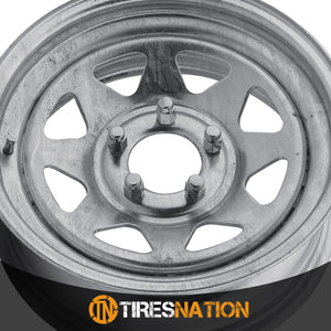 Pacer Trailer 28Ga Galvanized Spoke Trailer 16X6 6X5.50 107.95 +00