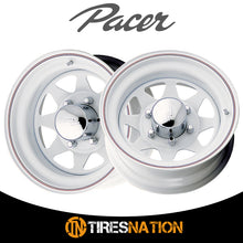 Pacer Trailer 310W White Spoke Trailer 16X6 6X5.50 107.95 +00