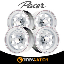 Pacer Trailer 310W White Spoke Trailer 14X5.5 5X4.50 81.03 +00