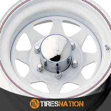 Pacer Trailer 310W White Spoke Trailer 15X6 6X5.50 107.95 +00