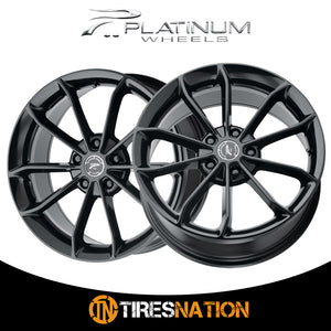 Platinum 457Bk Revelation 16X7 5X100 63.30 +40