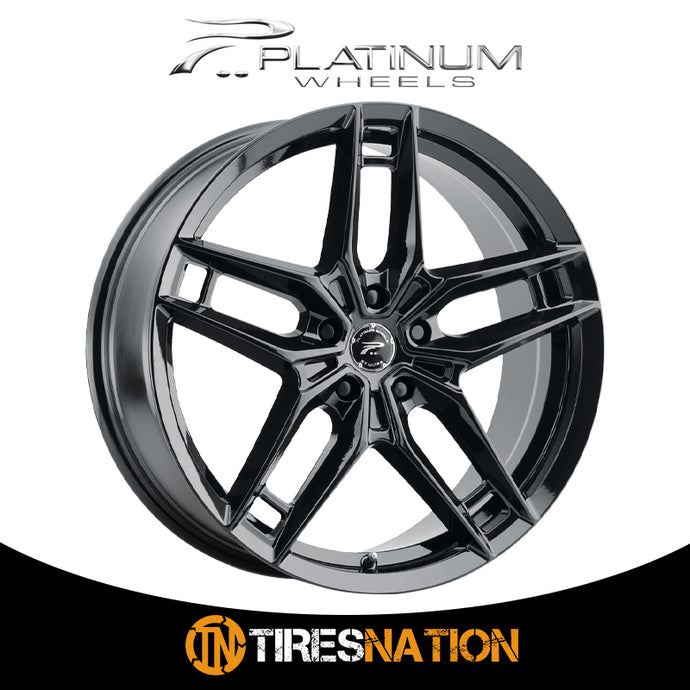 Platinum 464Bk Lotus 18X8 5X4.50 72.62 +40