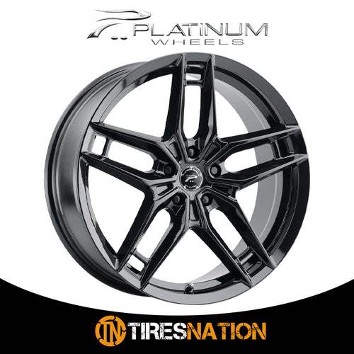 Platinum 464Bk Lotus 17X8 5X112 66.56 +40