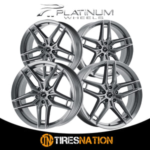 Platinum 464Gn Lotus 18X8 5X4.50 72.62 +40