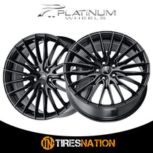 Platinum 465Bk Reprisal 19X8.5 5X4.50 72.62 +40