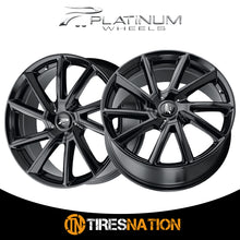 Platinum 466Bk Mystic 17X8 4X100/4X108 72.62 +40