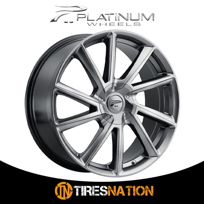 Platinum 466G Mystic 17X8 5X100/5X4.50 72.62 +40