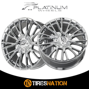 Platinum 437C Genesis 17X7.5 5X100 / 5X4.50 72.62 +40