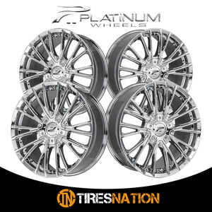 Platinum 437C Genesis 17X7.5 5X100 / 5X4.50 72.62 +40