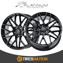 Platinum 459Bk Retribution 20X8.5 5X4.50 72.62 +40