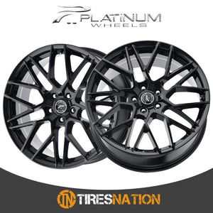 Platinum 459Bk Retribution 17X8 5X4.50 72.62 +40