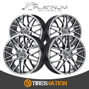 Platinum 459G Retribution 17X8 5X4.50 72.62 +40