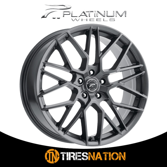 Platinum 459Gn Retribution 20X8.5 5X112 66.56 +35