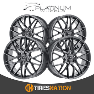 Platinum 459Gn Retribution 18X8 5X4.50 72.62 +40