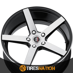 Spec-1 Sp-36 Gloss Black & Brushed 20X9.5 Blank 73.1 42