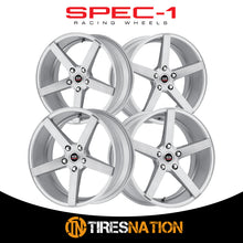 Spec-1 Sp-36 Silver & Brushed 20X8.5 Blank 73.1 32