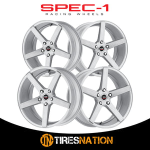 Spec-1 Sp-36 Silver & Brushed 20X8.5 Blank 73.1 32
