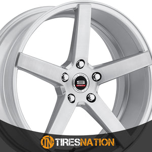 Spec-1 Sp-36 Silver & Brushed 20X8.5 Blank 73.1 32