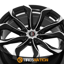 Spec-1 Sp-44 Gloss Black & Machined 18X8.5 4X100/4X114.3 73.1 40