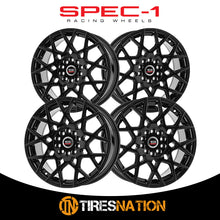 Spec-1 Sp-52 Gloss Black 18X8 4X100/4X114.3 73.1 38