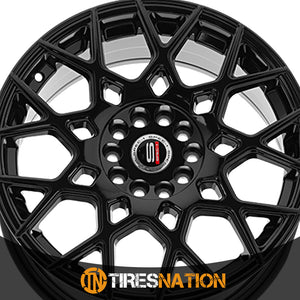 Spec-1 Sp-52 Gloss Black 18X8 4X100/4X114.3 73.1 38