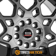 Spec-1 Sp-52 Gloss Black & Machined 18X8 4X100/4X114.3 73.1 38