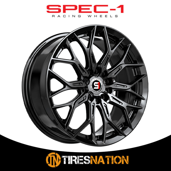 Spec-1 Sp-57 Gloss Black 17X7.5 4X100/4X114.3 73.1 42