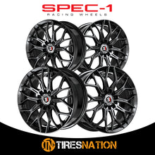 Spec-1 Sp-57 Gloss Black 17X7.5 4X100/4X114.3 73.1 42